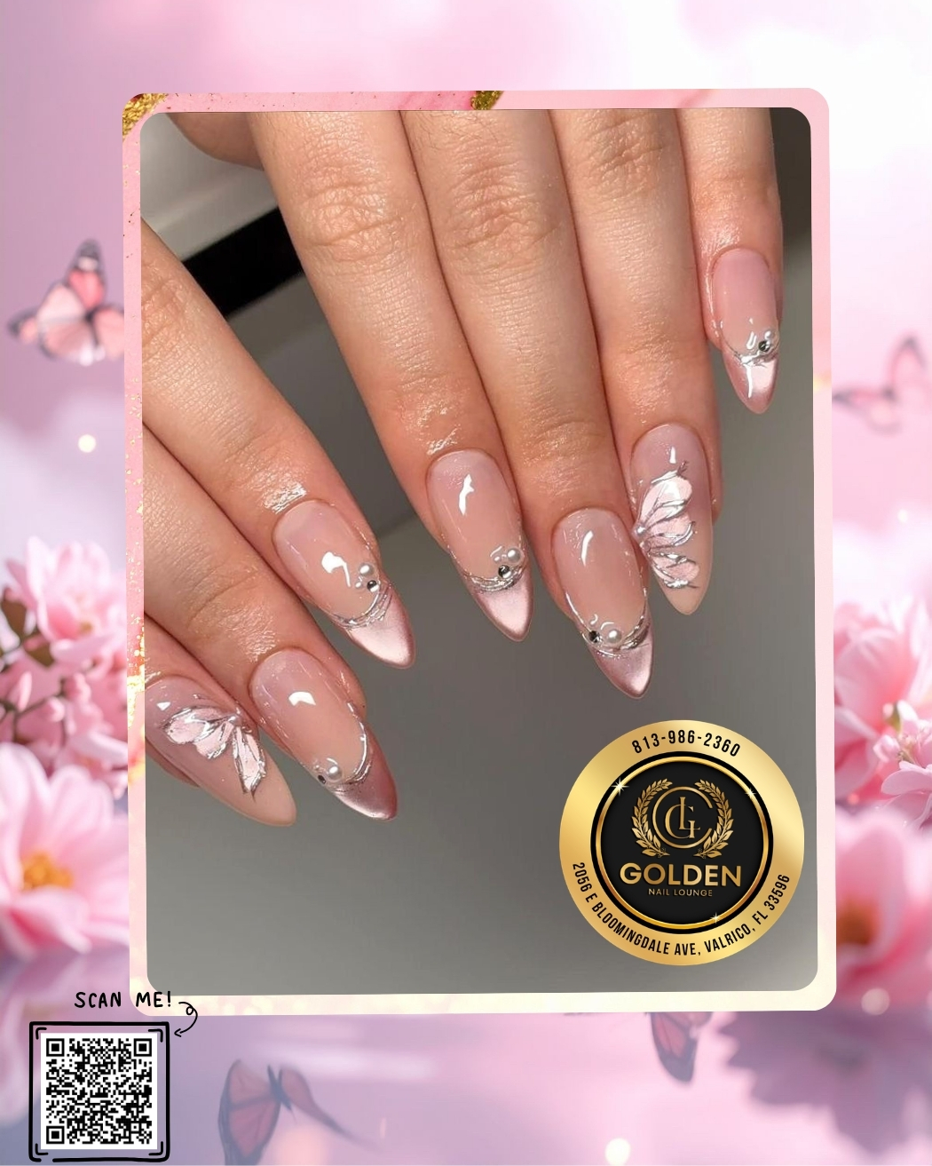 top nail art by Golden Nail Lounge